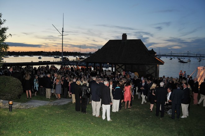 The sun sets as a crowd of more than 650 gather for the 17th America’s Cup Hall of Fame Induction Ceremony - America’s Cup Hall of Fame Induction presented by Rolex Watch USA © Paul Darling